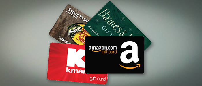 top instant issue gift cards