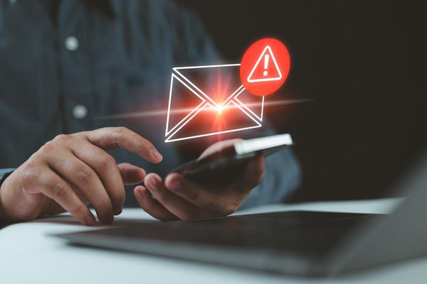 An email communication to users with steps for mitigating a security breach, emphasizing transparent and proactive crisis management.